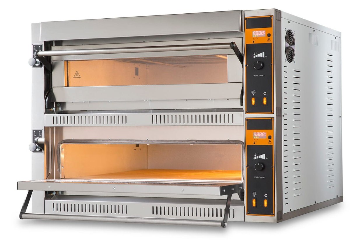 Elektryczny piec do pizzy TOP D 44 XL - widok z boku